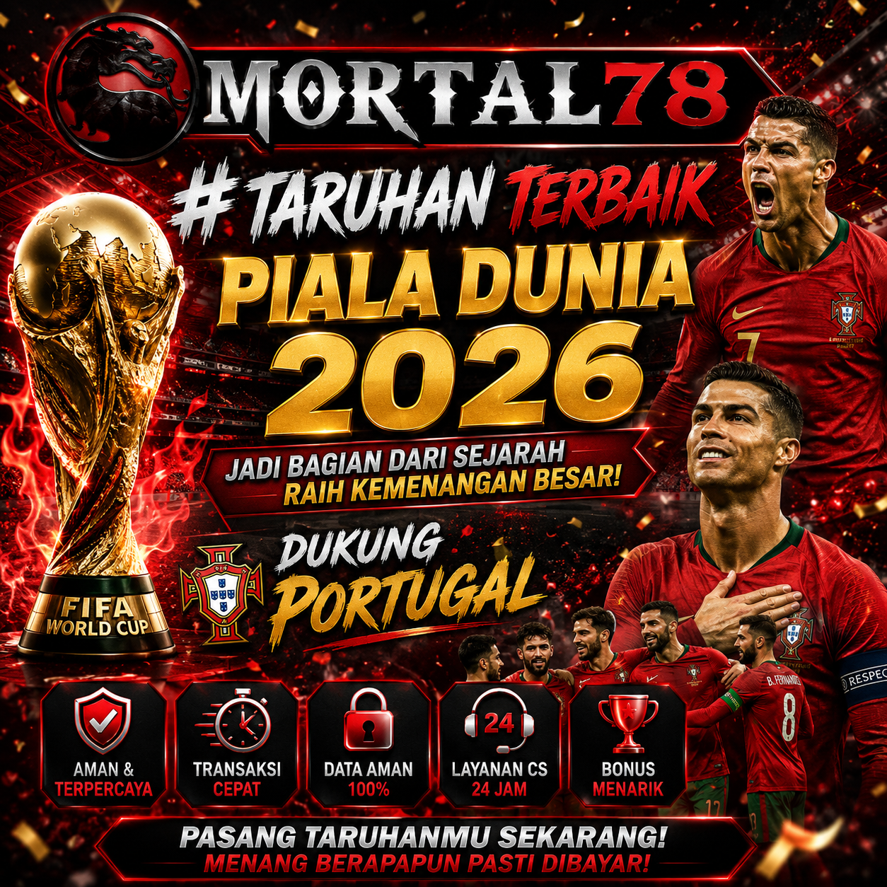 MORTAL78 # Taruhan Terbaik Piala Dunia 2026 Dukung Portugal